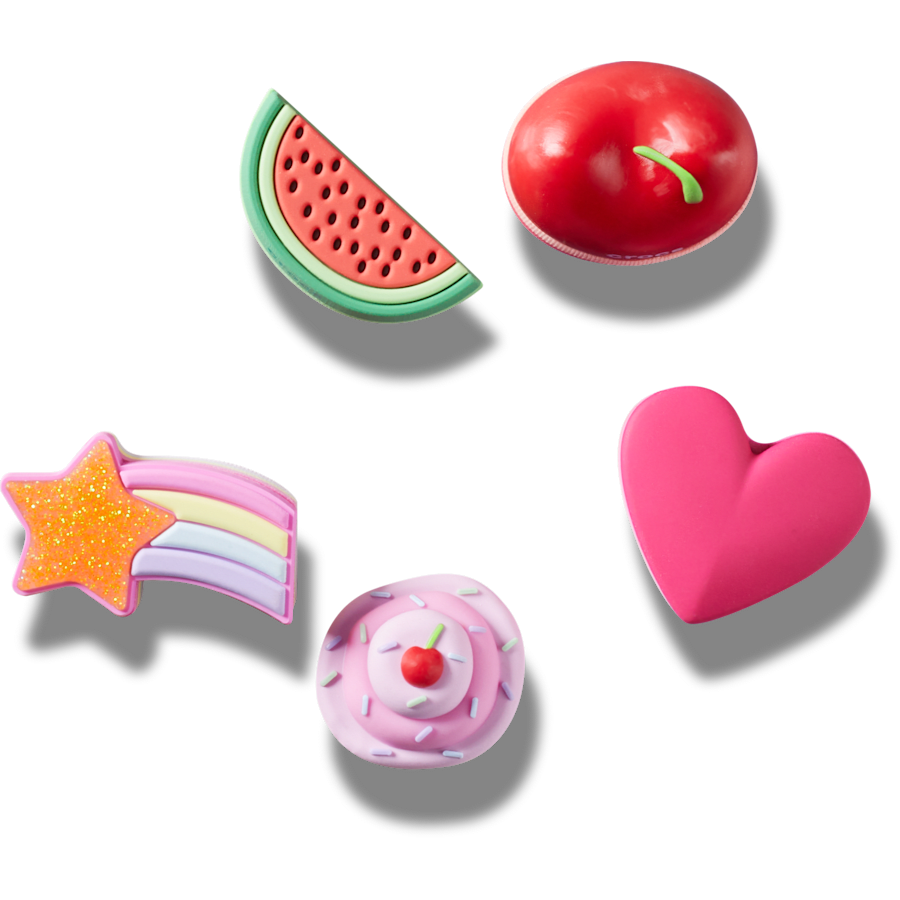 Crocs Popular | Stacked Sweets 5 Pack Jibbitz™ charms