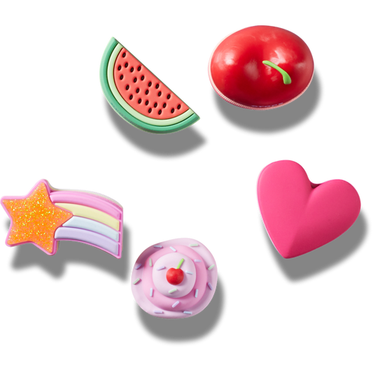 Crocs Popular | Stacked Sweets 5 Pack Jibbitz™ charms