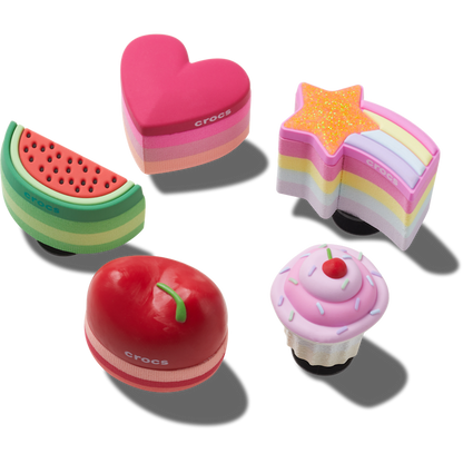Crocs Popular | Stacked Sweets 5 Pack Jibbitz™ charms