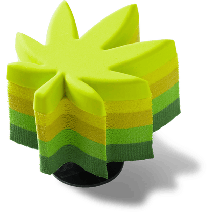 Crocs New | Stacked Hemp Leaf Jibbitz™ charms