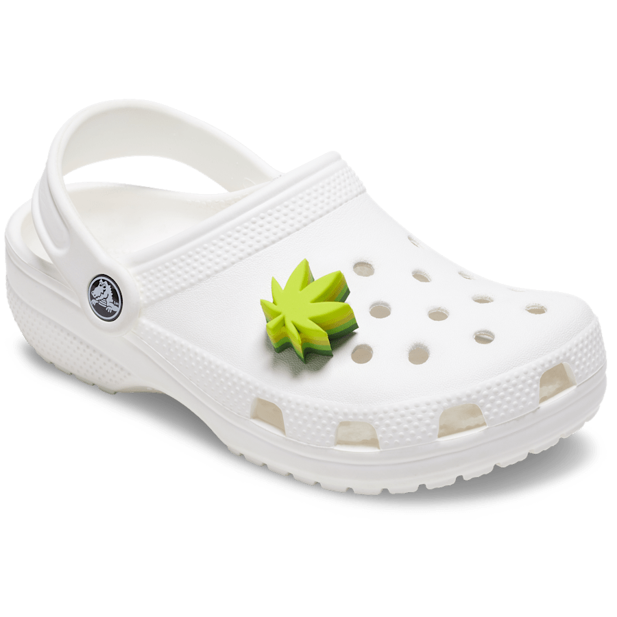 Crocs New | Stacked Hemp Leaf Jibbitz™ charms