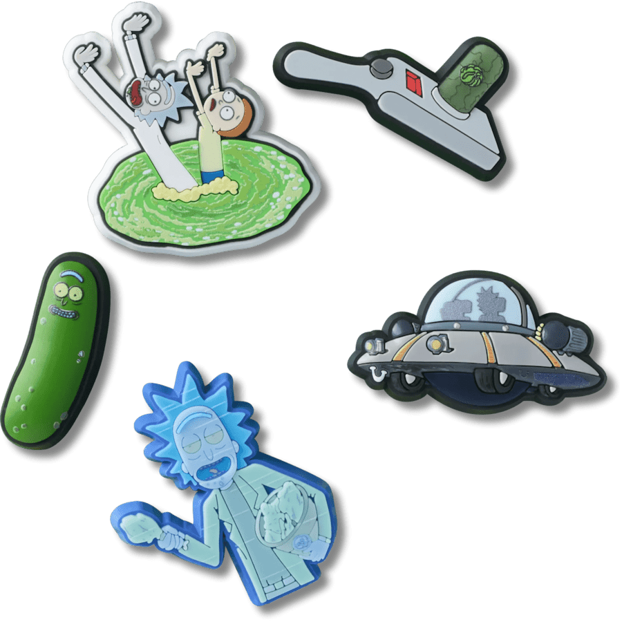 Crocs Customer Favorite | Rick and Morty 5 Pack Jibbitz™ charms