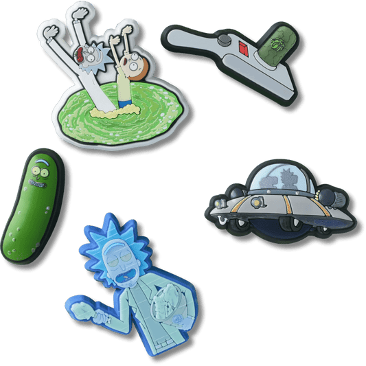 Crocs Customer Favorite | Rick and Morty 5 Pack Jibbitz™ charms