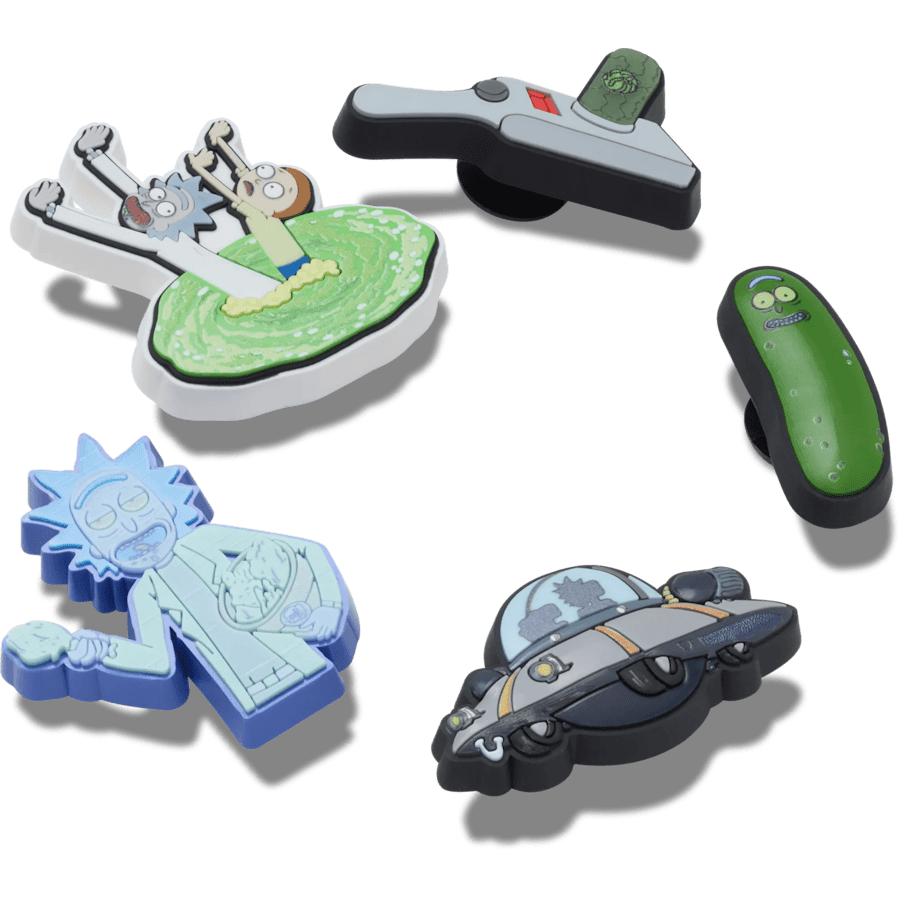 Crocs Customer Favorite | Rick and Morty 5 Pack Jibbitz™ charms