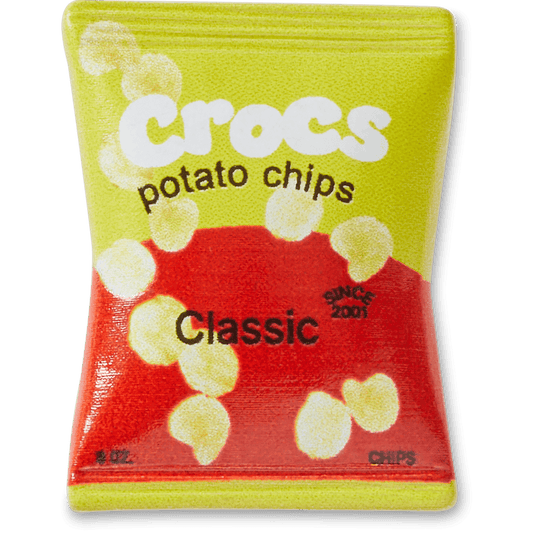 Crocs Featured | Yellow Red Chip Bag Jibbitz™ charms