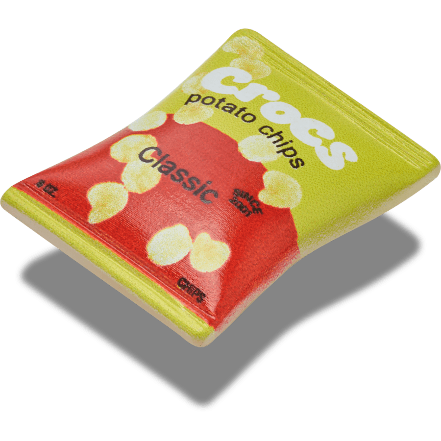 Crocs Featured | Yellow Red Chip Bag Jibbitz™ charms