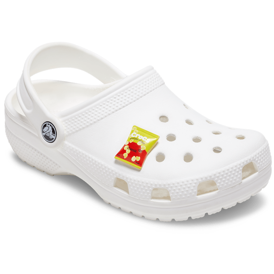 Crocs Featured | Yellow Red Chip Bag Jibbitz™ charms