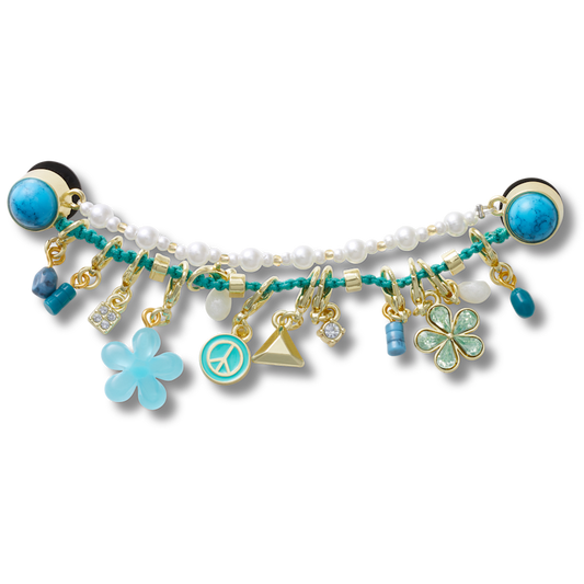 Crocs Deals | Blue Adjustable Charm Chain Jibbitz™ charms