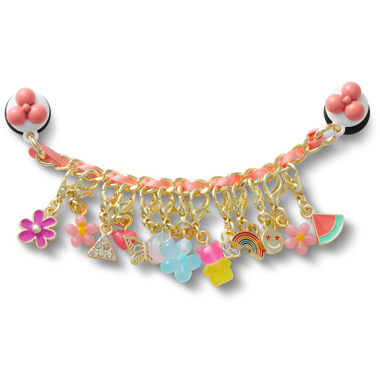 Crocs Customer Favorite | Pink Adjustable Charm Chain Jibbitz™ charms