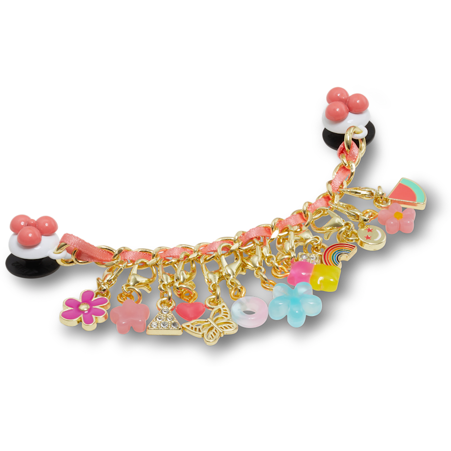 Crocs Customer Favorite | Pink Adjustable Charm Chain Jibbitz™ charms