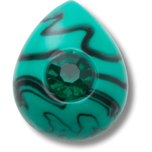Crocs Best Seller | Emerald May Birthstone Collection Jibbitz™ charms