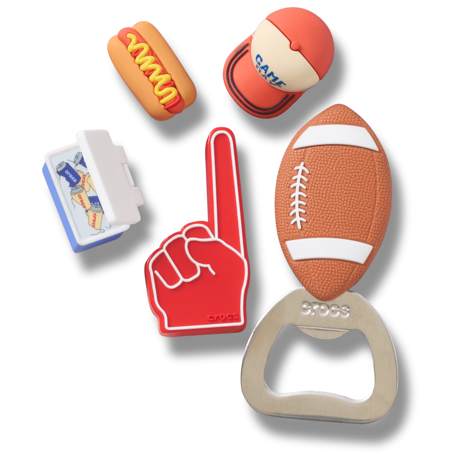 Crocs Deals | Tailgate 5 Pack Jibbitz™ charms