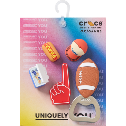 Crocs Deals | Tailgate 5 Pack Jibbitz™ charms