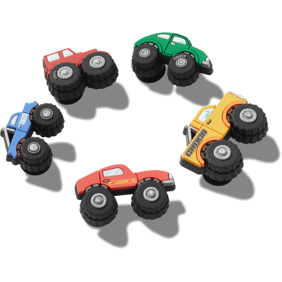 Crocs Latest | Monster Truck 5 Pack Jibbitz™ charms