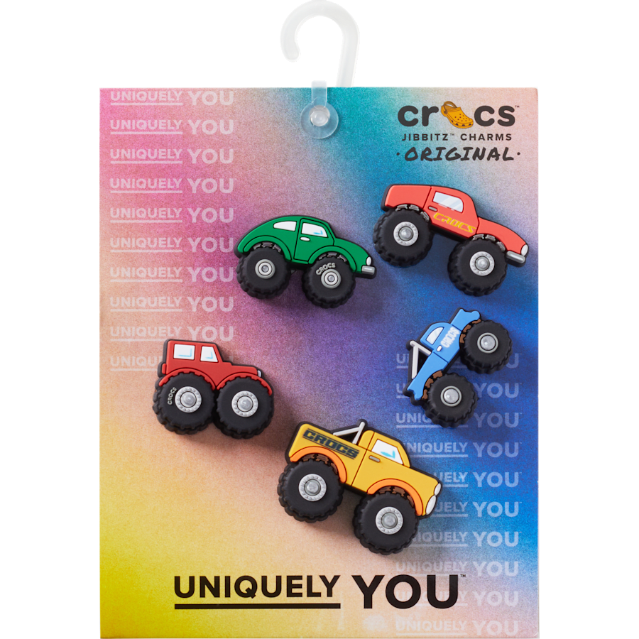 Crocs Latest | Monster Truck 5 Pack Jibbitz™ charms