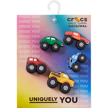 Crocs Latest | Monster Truck 5 Pack Jibbitz™ charms