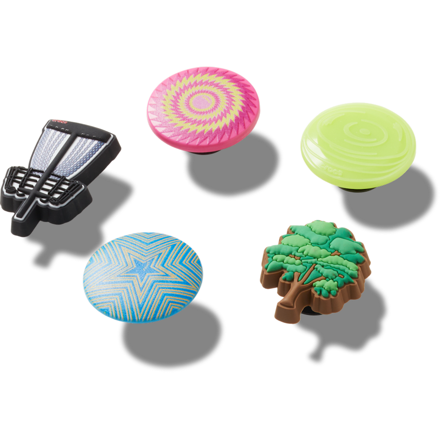 Crocs Essential | Disc Golf 5 Pack Jibbitz™ charms