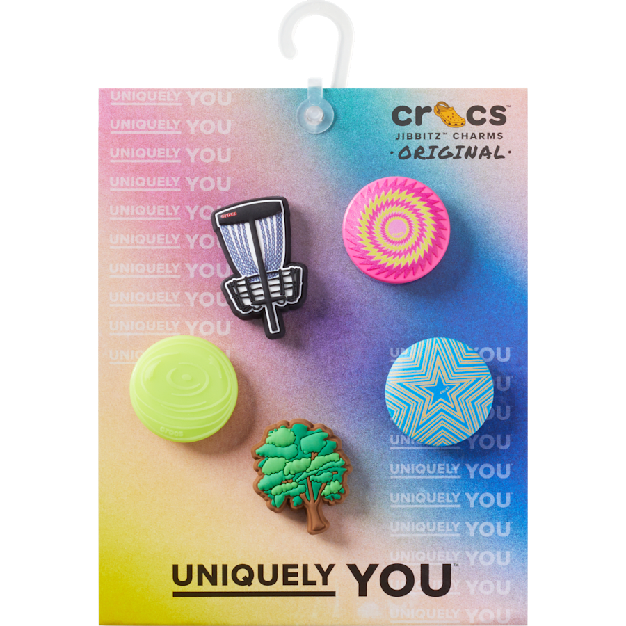 Crocs Essential | Disc Golf 5 Pack Jibbitz™ charms