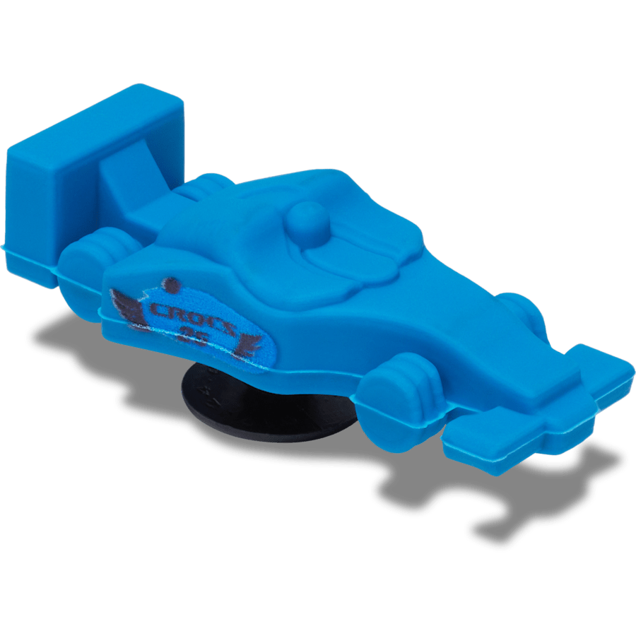 Crocs Hot Sale | 3D Blue Race Car Jibbitz™ charms