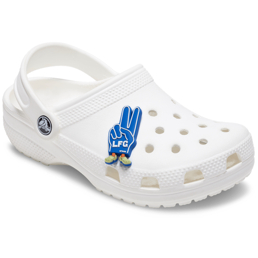 Crocs Exclusive | LFG Foam Peace Sign Jibbitz™ charms