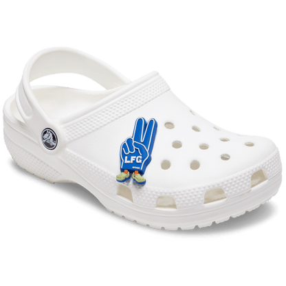 Crocs Exclusive | LFG Foam Peace Sign Jibbitz™ charms