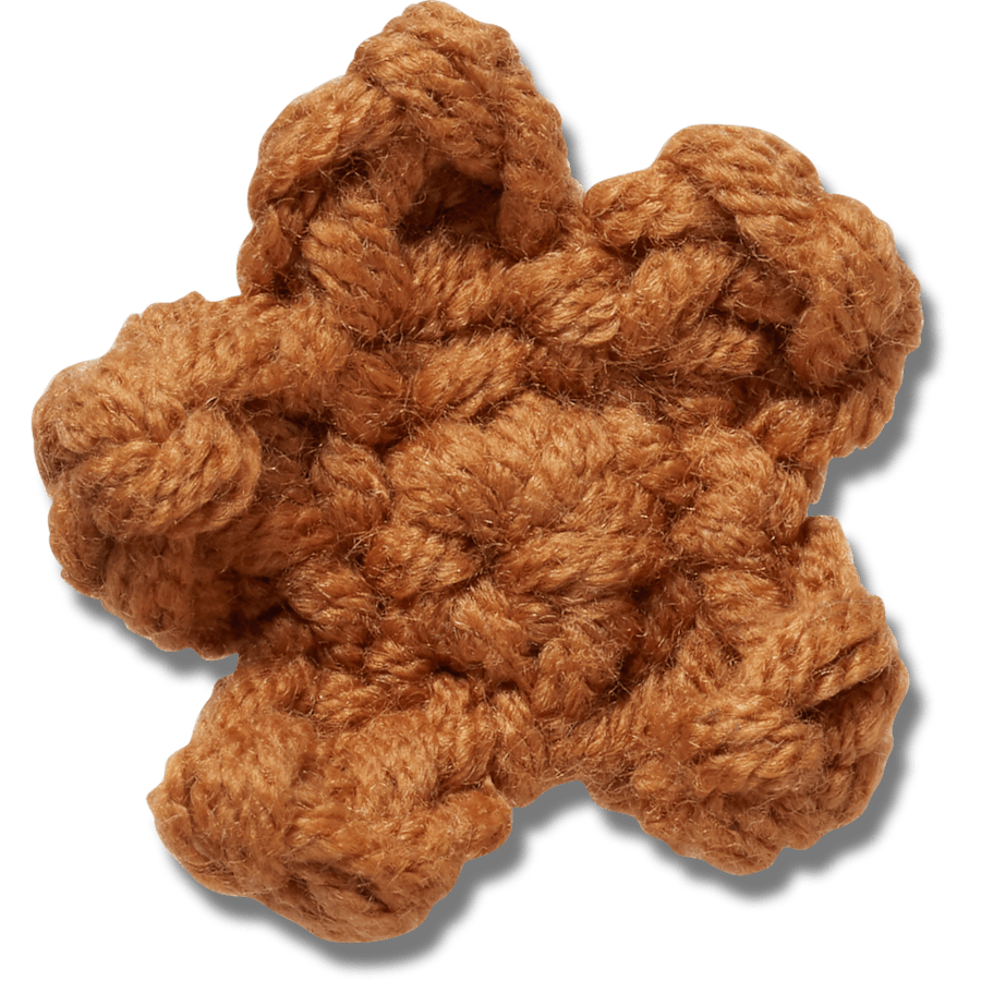 Crocs Discount | Crafted Crochet Brown Star Jibbitz™ charms