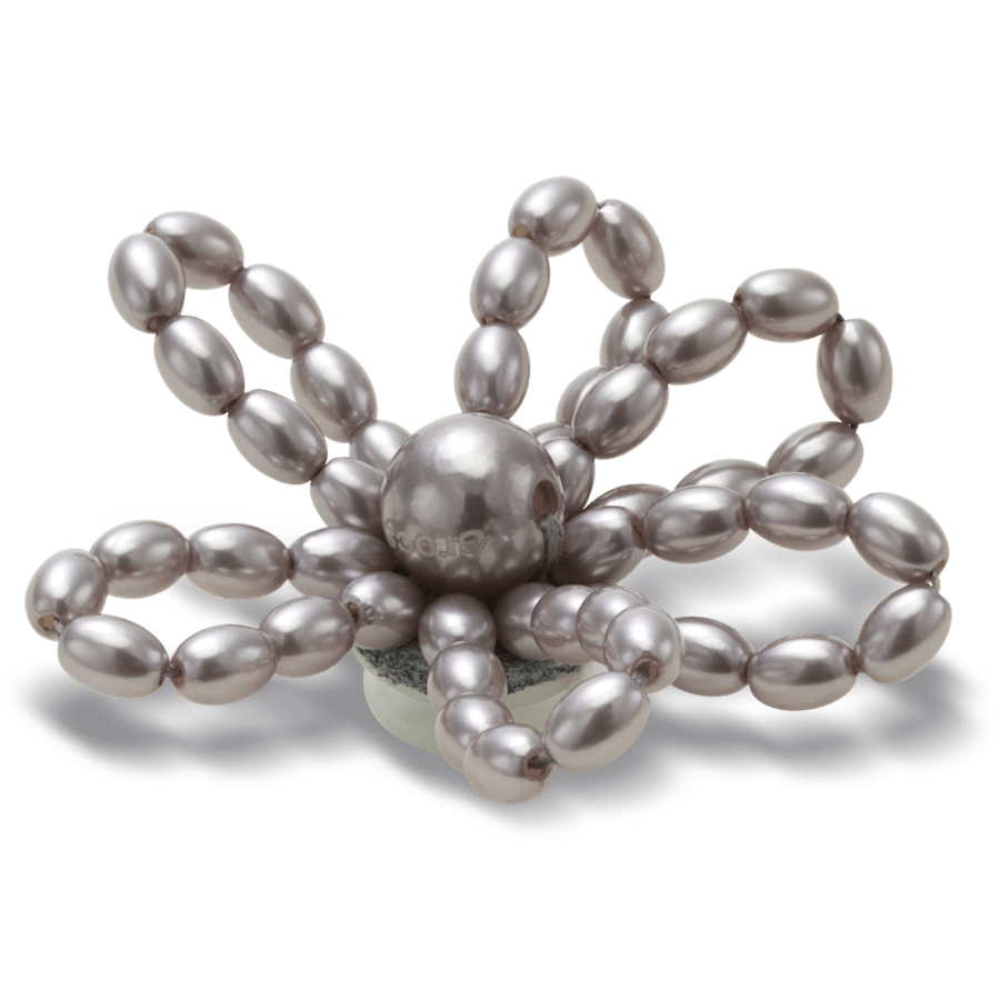Crocs Great Value | Grey Pearl Beaded Daisy Jibbitz™ charms