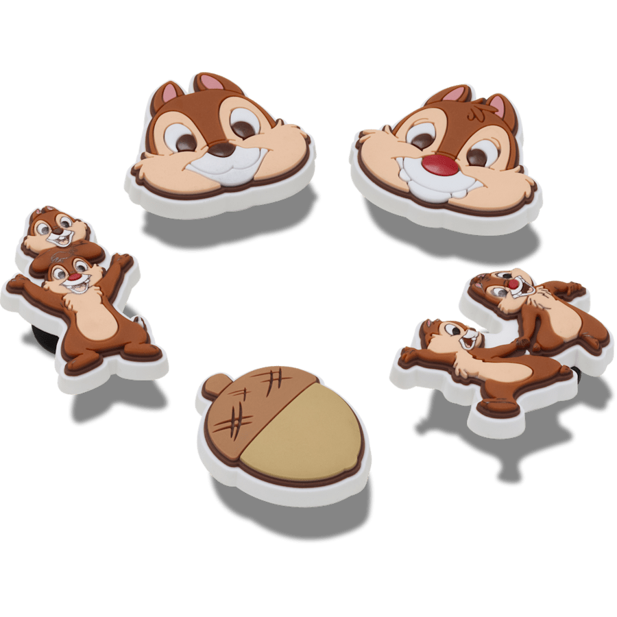 Crocs Trusted | Disney Chip n Dale 5 Pack Jibbitz™ charms