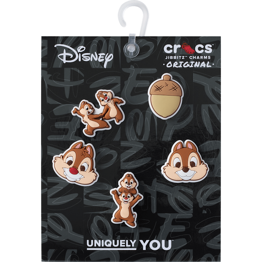 Crocs Trusted | Disney Chip n Dale 5 Pack Jibbitz™ charms