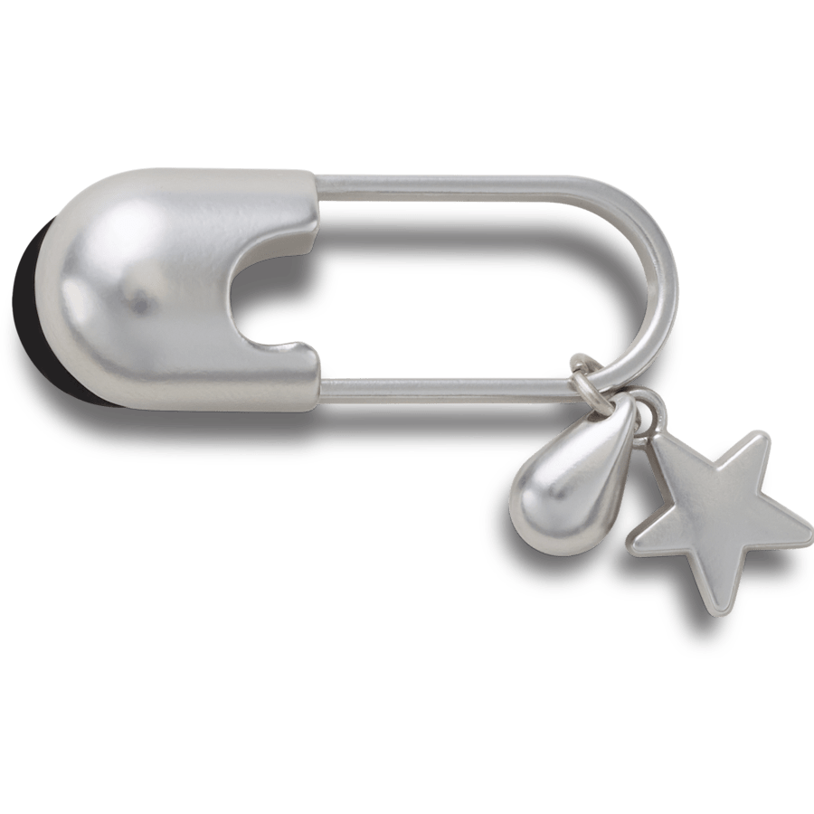 Crocs Smart Buy | Silver Meta Safety Pin Jibbitz™ charms