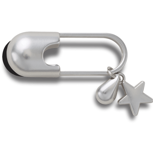 Crocs Smart Buy | Silver Meta Safety Pin Jibbitz™ charms
