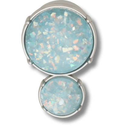 Crocs Premium | Opalescent Meta Double Gem Jibbitz™ charms