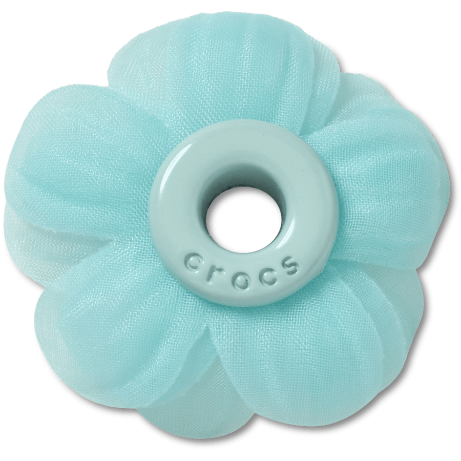 Crocs Trusted | Blue Chiffon Grommet Jibbitz™ charms