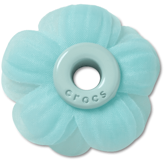 Crocs Trusted | Blue Chiffon Grommet Jibbitz™ charms
