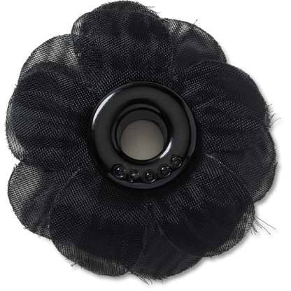 Crocs Special Offer | Black Chiffon Grommet Jibbitz™ charms