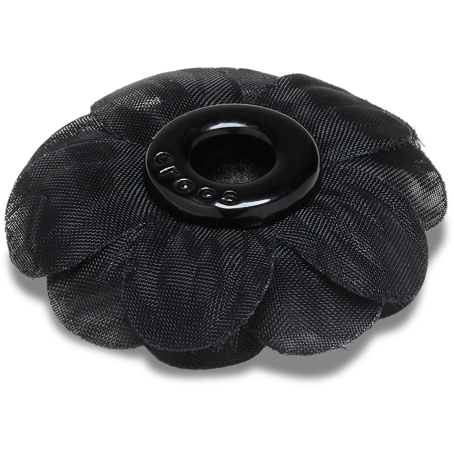 Crocs Special Offer | Black Chiffon Grommet Jibbitz™ charms
