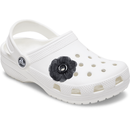 Crocs Special Offer | Black Chiffon Grommet Jibbitz™ charms