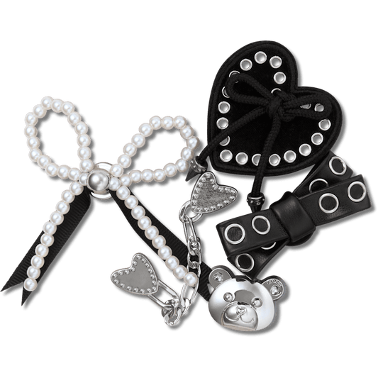 Crocs Sale | Indie Luxe Silver 5 Pack Jibbitz™ charms