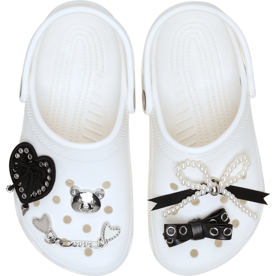 Crocs Sale | Indie Luxe Silver 5 Pack Jibbitz™ charms