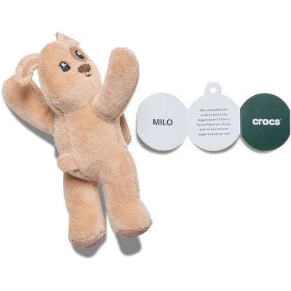 Crocs Discount | Huggitz Brown Puppy Jibbitz Shoe Charm