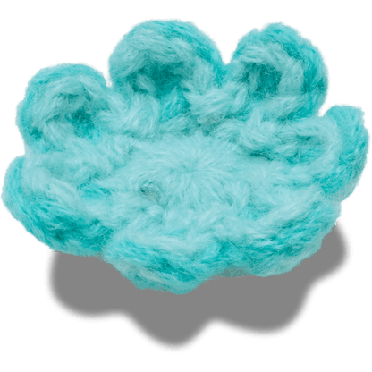 Crocs Value | Crochet Blue Flower Jibbitz™ charms