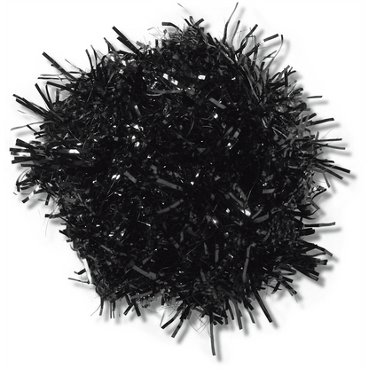 Crocs Great Value | Black Tinsel Pom Jibbitz™ charms
