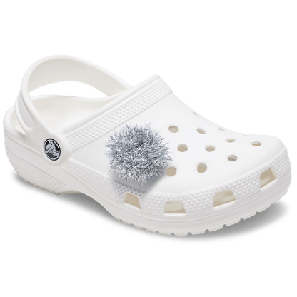Crocs Value | Silver Tinsel Pom Jibbitz™ charms