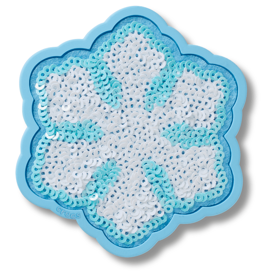 Crocs Top Pick | Sequin Snowflake Jibbitz™ charms