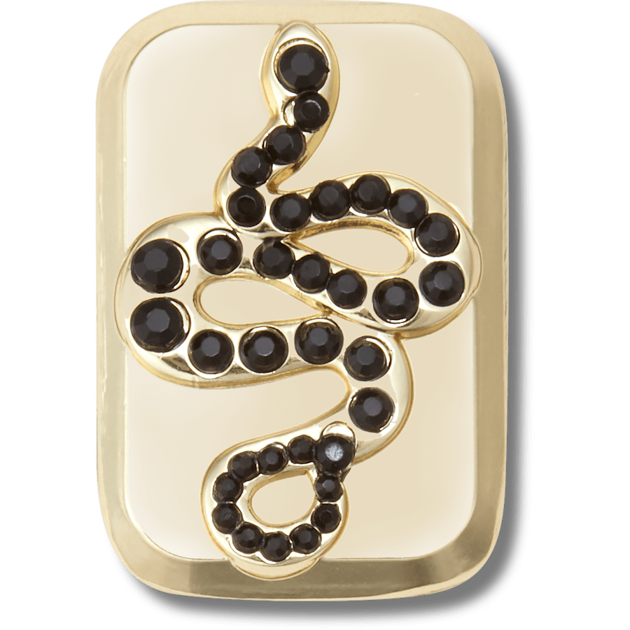 Crocs Best Price | Gold Snake Emblem Jibbitz™ charms