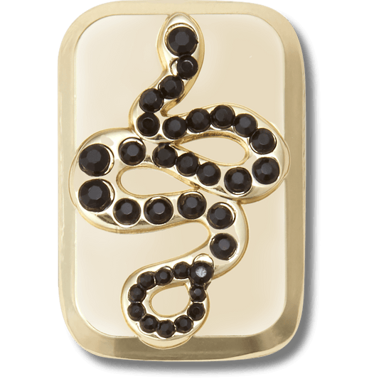 Crocs Best Price | Gold Snake Emblem Jibbitz™ charms