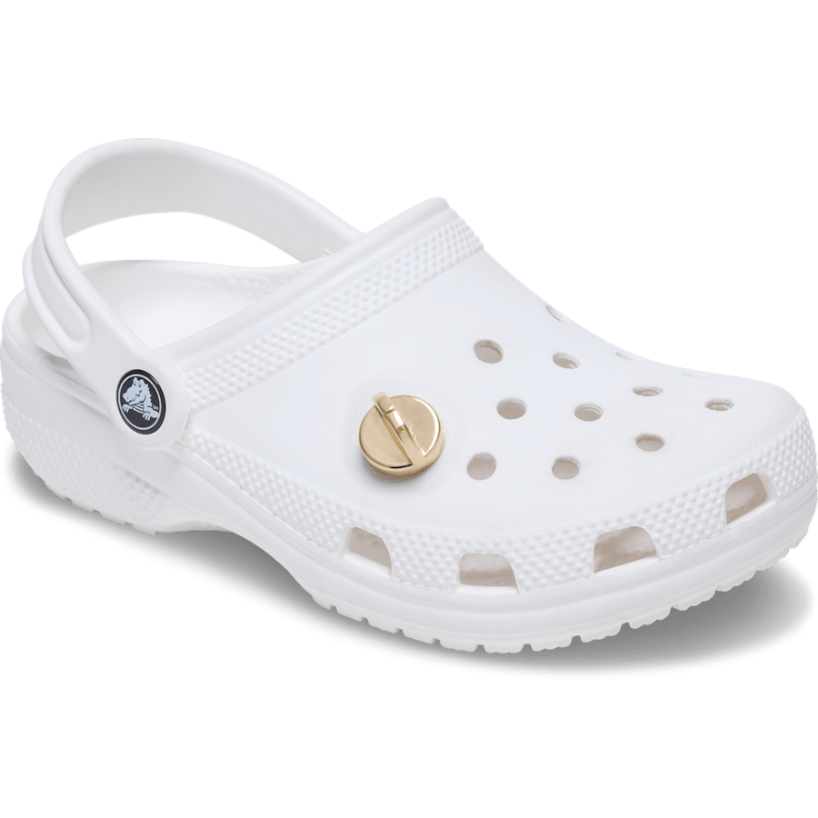 Crocs Trusted | Gold Interchangeable Stud Jibbitz™ charms