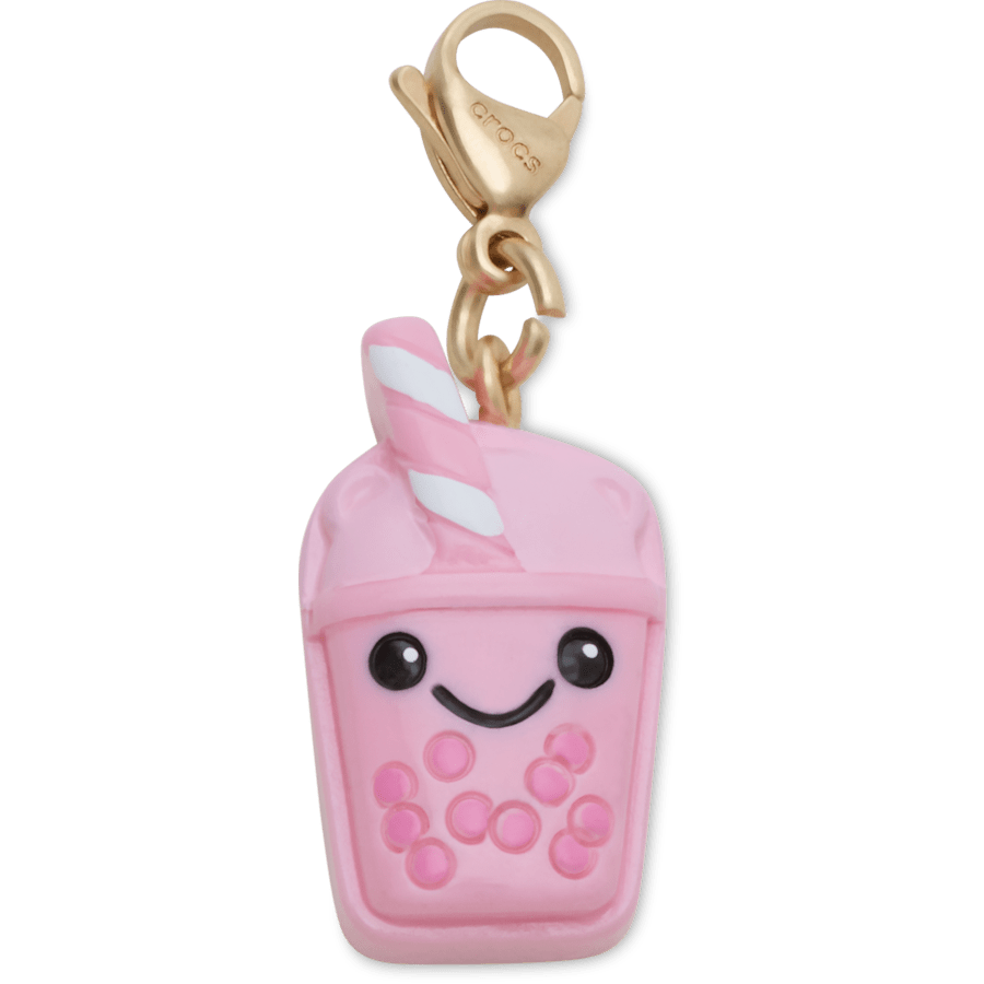Crocs Premium | Cute Pink Boba Charm Jibbitz Shoe Charm