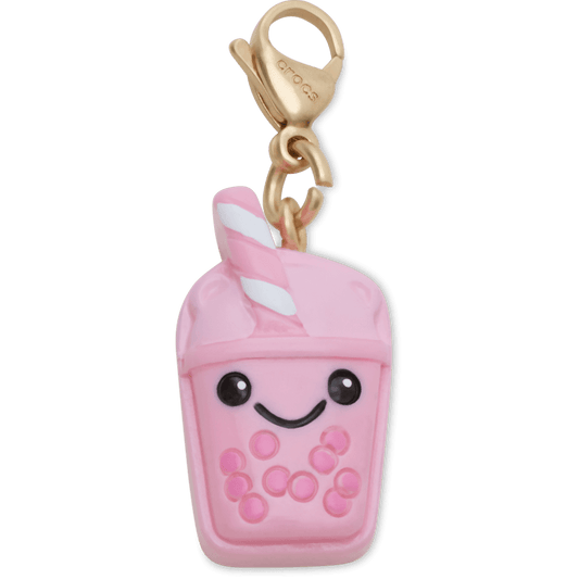 Crocs Premium | Cute Pink Boba Charm Jibbitz Shoe Charm