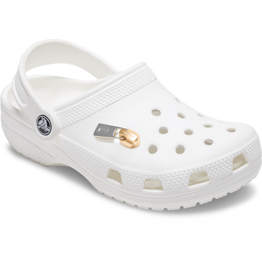 Crocs Trending | Gold and Silver Zipper Jibbitz™ charms